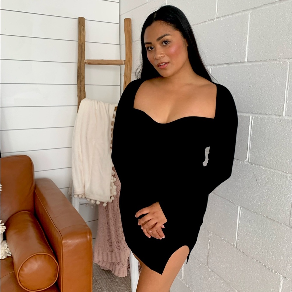 Harvest Festival Ribbed Dress